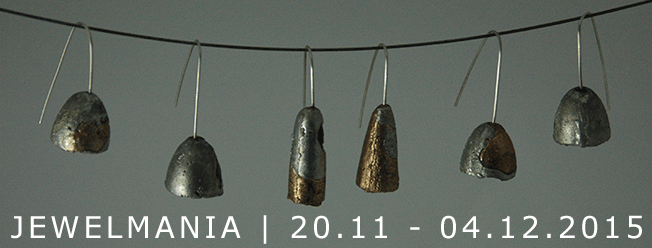 Francisca Van Cauwenberghe, Sans titre, 2014, Boucles d’oreilles, Aluminium, bronze, argent, photo : Max Gielis